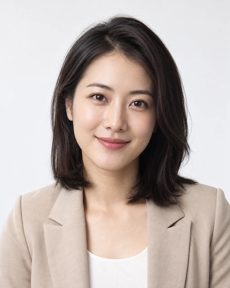 LinkedIn & resume: professional portrait style example